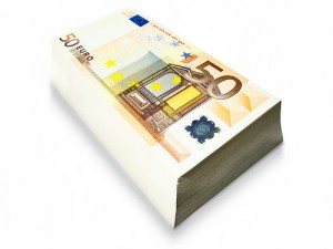 Stack of Euros with thanks to Andres Rueda